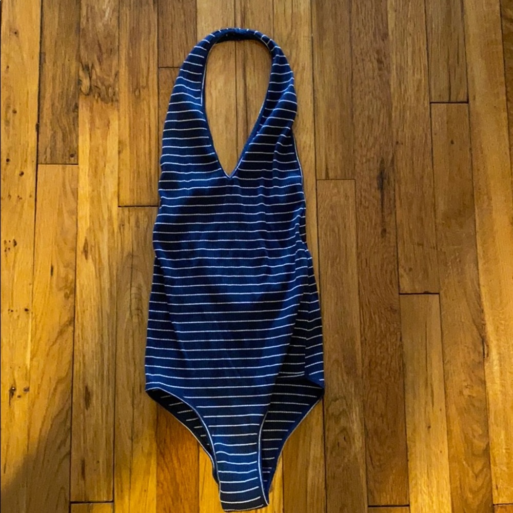 ZARA Striped Bodysuit